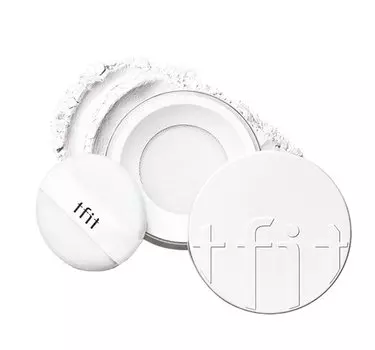 TFIT Translucent Set Finishing Powder Белый / ЭФФЕКТ КАК В ФОТОШОПЕ! Идеальная пудра для лица, выравнивающая тон кожи