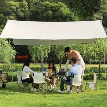 TFO открытый солнцезащитный навес с серебряным покрытием, большой портативный непромокаемый тент для пикника, 2502206B31 Liujinsha