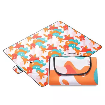 TFO портативный интегрированный коврик для хранения на открытом воздухе, износостойкий и устойчивый к разрывам водонепроницаемый коврик, изоляционный коврик для пикника, коврик для пикника 253006, ярко-оранжевый