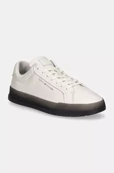 TH COURT BEST кожаные кроссовки Tommy Hilfiger, белый