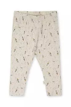 That's mine Детские хлопковые леггинсы Elois, бежевый