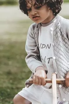 Кардиган из хлопка That's mine Paco, серый