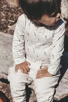 That's mine Детское боди Ellis, бежевый