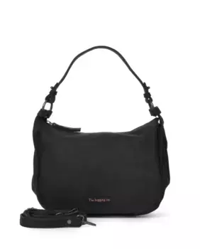 THB Halo Многопозиционная кожаная сумка через плечо The Bagging Co, черный