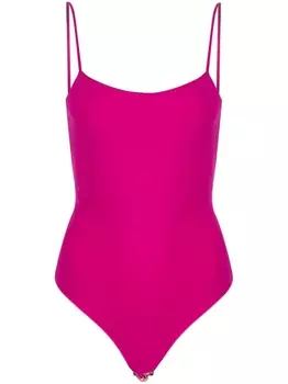 THE ANDAMANE боди на тонких бретелях, розовый