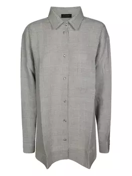 THE ANDAMANE клетчатая рубашка, серый
