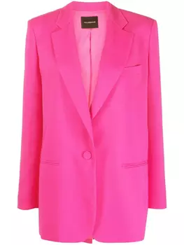 THE ANDAMANE однобортный блейзер, розовый
