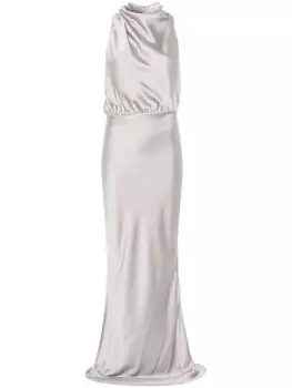 THE ANDAMANE платье макси Tabita, серый