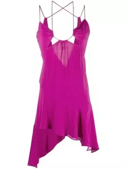 THE ANDAMANE платье мини асимметричного кроя