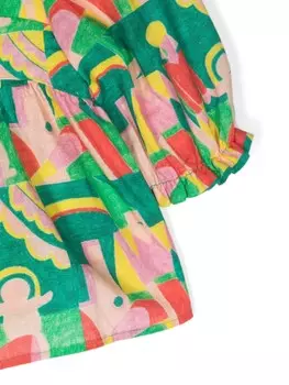 The Animals Observatory блузка Mandrill с принтом, зеленый