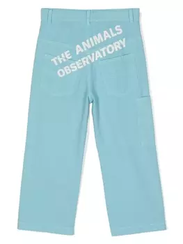 The Animals Observatory брюки карго Condor, синий