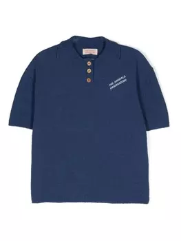 The Animals Observatory рубашка поло Raven, синий