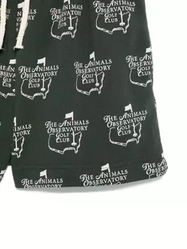 The Animals Observatory шорты Hedgehog, зеленый