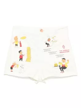 The Animals Observatory шорты Pig, нейтральный цвет