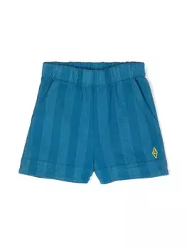 The Animals Observatory шорты с вышитым логотипом, синий