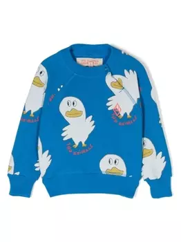 The Animals Observatory толстовка Shark с принтом, синий