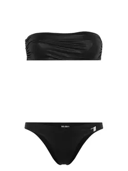 The Attico бикини с логотипом, черный