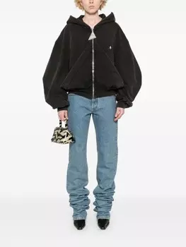 The Attico длинные джинсы, синий