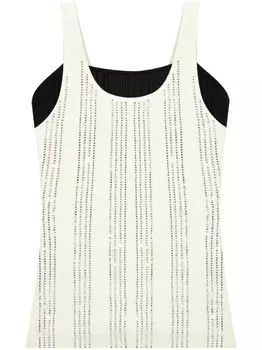 The Attico двухслойный верх, белый