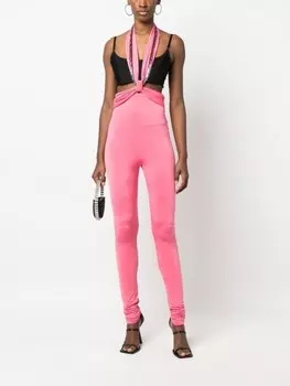 The Attico легинсы Ruby, розовый