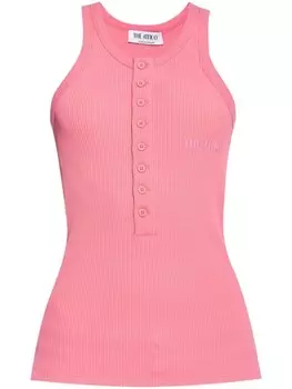 The Attico логотип сверху, розовый