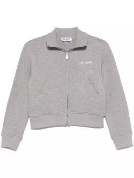 The Attico толстовка с логотипом, серый