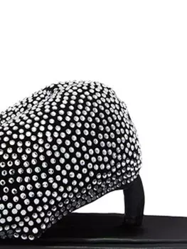 The Attico вьетнамки Indie Max, черный