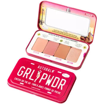 The Balm Autobal GRLPWDR палетка для макияжа лица, 8 г