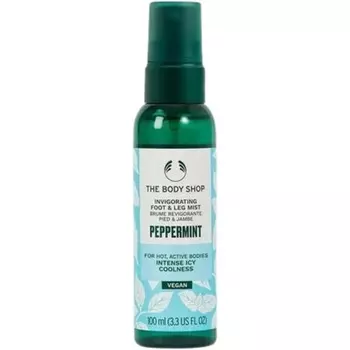 The Body Shop Бодрящий спрей для ног и ног «Перечная мята», 100 мл