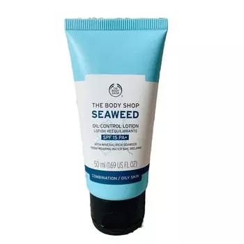 The Body Shop Лосьон для контроля жирности морских водорослей, 50 мл, SPF 15, для жирной кожи, новинка