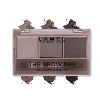 The Brow Bar Brow Creator Kit Универсальные оттенки 4,5G Mid Brown, Lamel