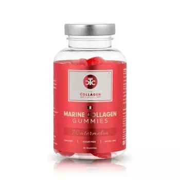 The Collagen Company Морской коллаген, пищевая добавка, 60 желе со вкусом арбуза Inna Marka