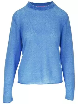 The Elder Statesman джемпер Nimbus тонкой вязки, синий