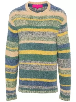 The Elder Statesman джемпер в полоску, синий