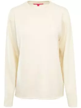 The Elder Statesman кашемировый джемпер Paradise Airbrush, нейтральный цвет