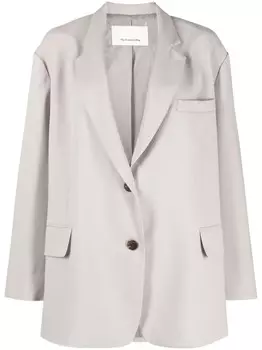 The Frankie Shop блейзер оверсайз Bea, серый