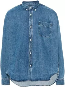 The Frankie Shop рубашка Sinclair, синий