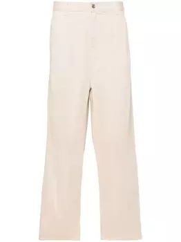 The Frankie Shop широкие джинсы Drew, нейтральный цвет