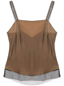 The Garment топ Catania, коричневый