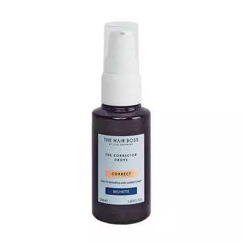 The Hair Boss The Corrector Drops капли корректирующие темный цвет волос Брюнетка 50мл