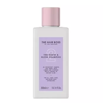 The Hair Boss, The Grow & Glow Shampoo шампунь, стимулирующий рост волос, 300 мл