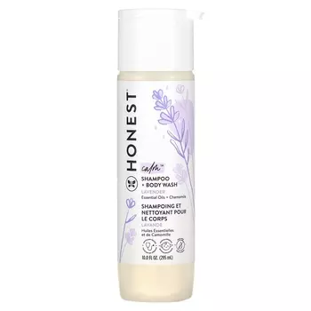 The Honest Company Calm Шампунь + гель для душа с лавандой, 10 жидких унций (295 мл)