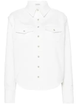 The Mannei джинсовая рубашка, белый