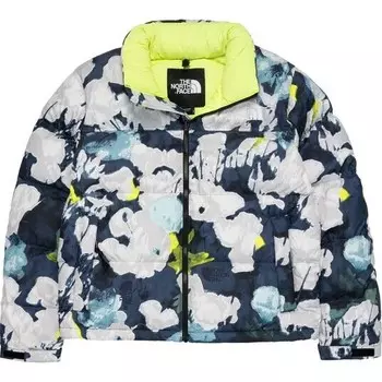 The North Face 1996 куртка в стиле ретро женская, цвет Summit Navy Abstract Floral Print