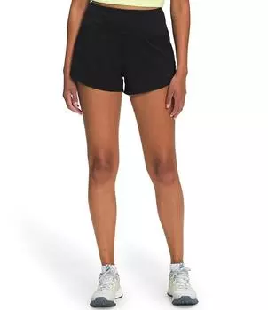 The North Face Arque 3 Шорты без застежки с разрезами по бокам, черный