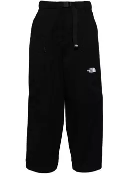 The North Face брюки с вышитым логотипом, черный