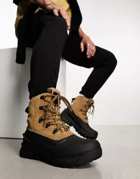 The North Face - Chilkat V - коричнево-черные водонепроницаемые ботинки на шнуровке