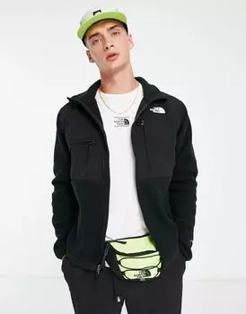 The North Face - Денали - Флис поляртек черного цвета с молнией