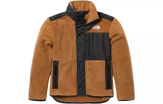 THE NORTH FACE Детская бархатная куртка, цвет Brown