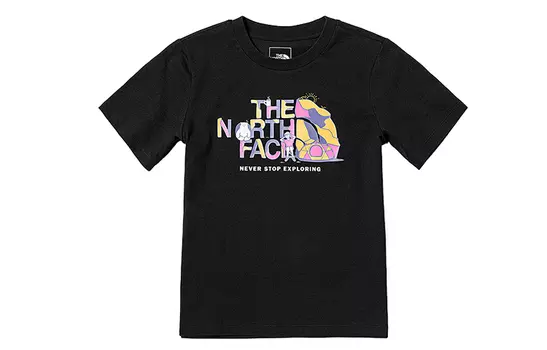 THE NORTH FACE Детская футболка, цвет Black